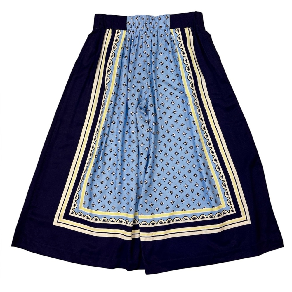 Maeve by Anthropologie Printed Pleated A-Line Culottes size Medium - Picture 5 of 10